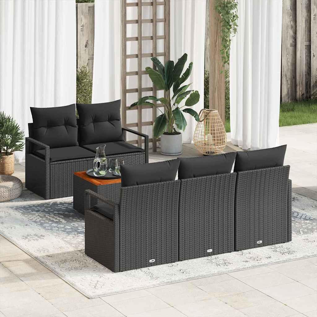 VidaXL Poly rattan set poly-rattan  