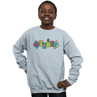 Disney  Mickey Mouse Fruit Blocks Sweatshirt 