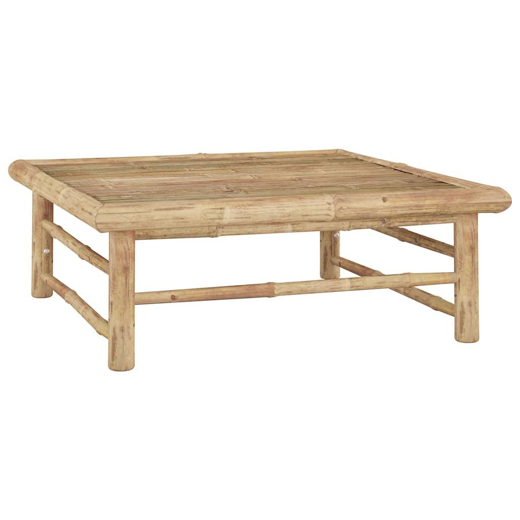 VidaXL Table de jardin bambou  