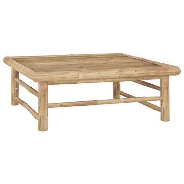 Table de jardin bambou