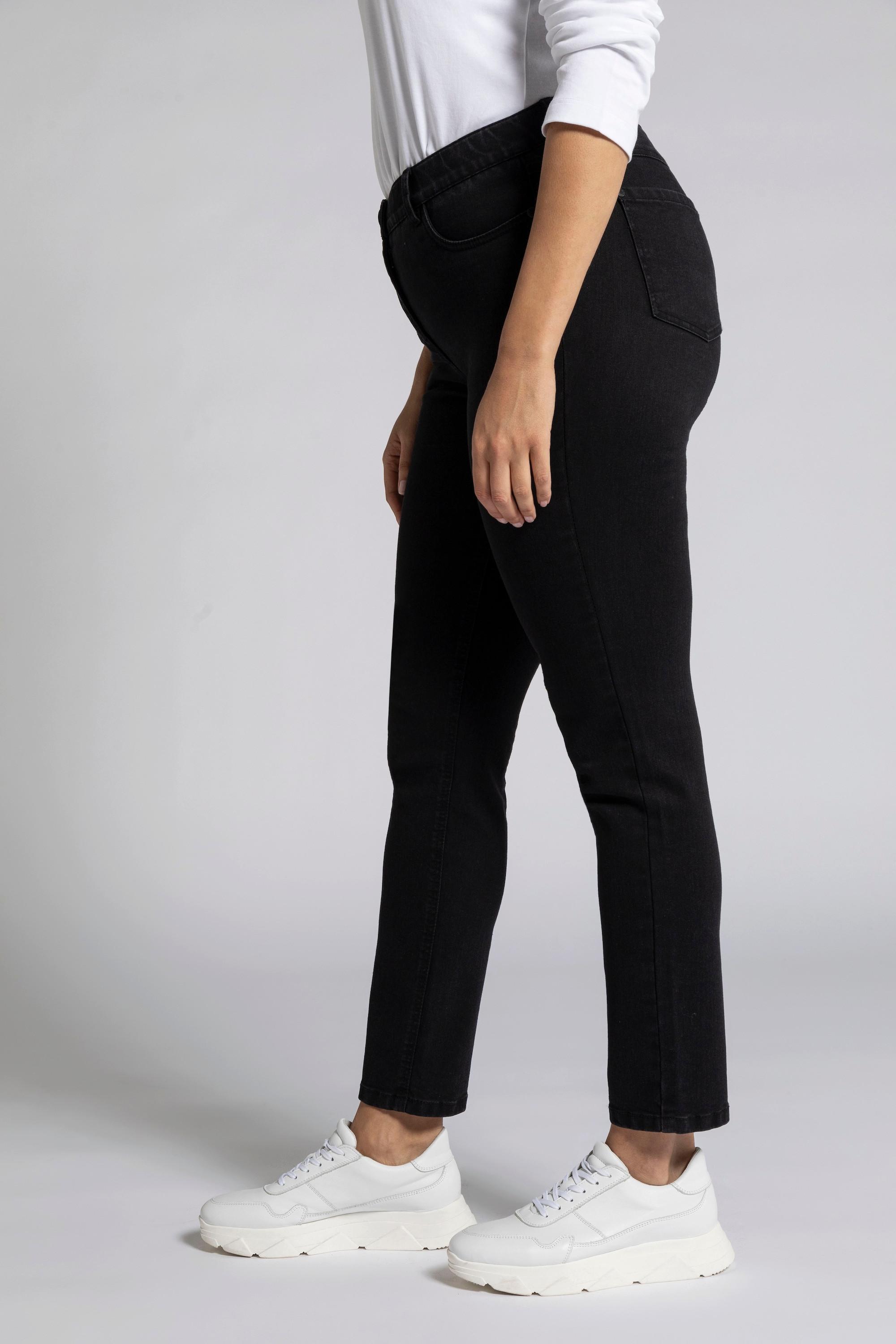 Ulla Popken Jean Sarah Skinny Taille Haute 5 Poches  