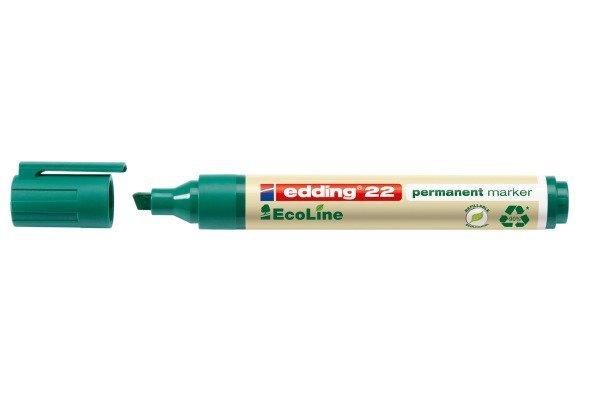 Edding EDDING Permanent Marker 22 1.0-5.0mm 22-4 grün  