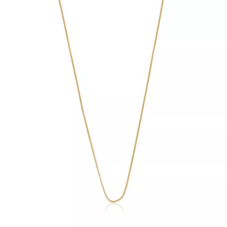 MUAU Schmuck  Collier Venezianer Gelbgold 750, 0.6mm, 40cm 