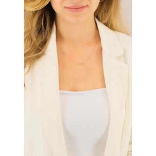 MUAU Schmuck  Collier Venezianer Gelbgold 750, 0.6mm, 40cm 