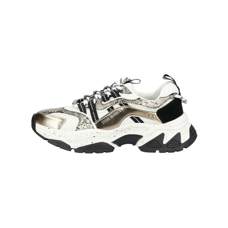 STEVE MADDEN Sneaker mit Schlangenmuster und metallischen Akzenten  