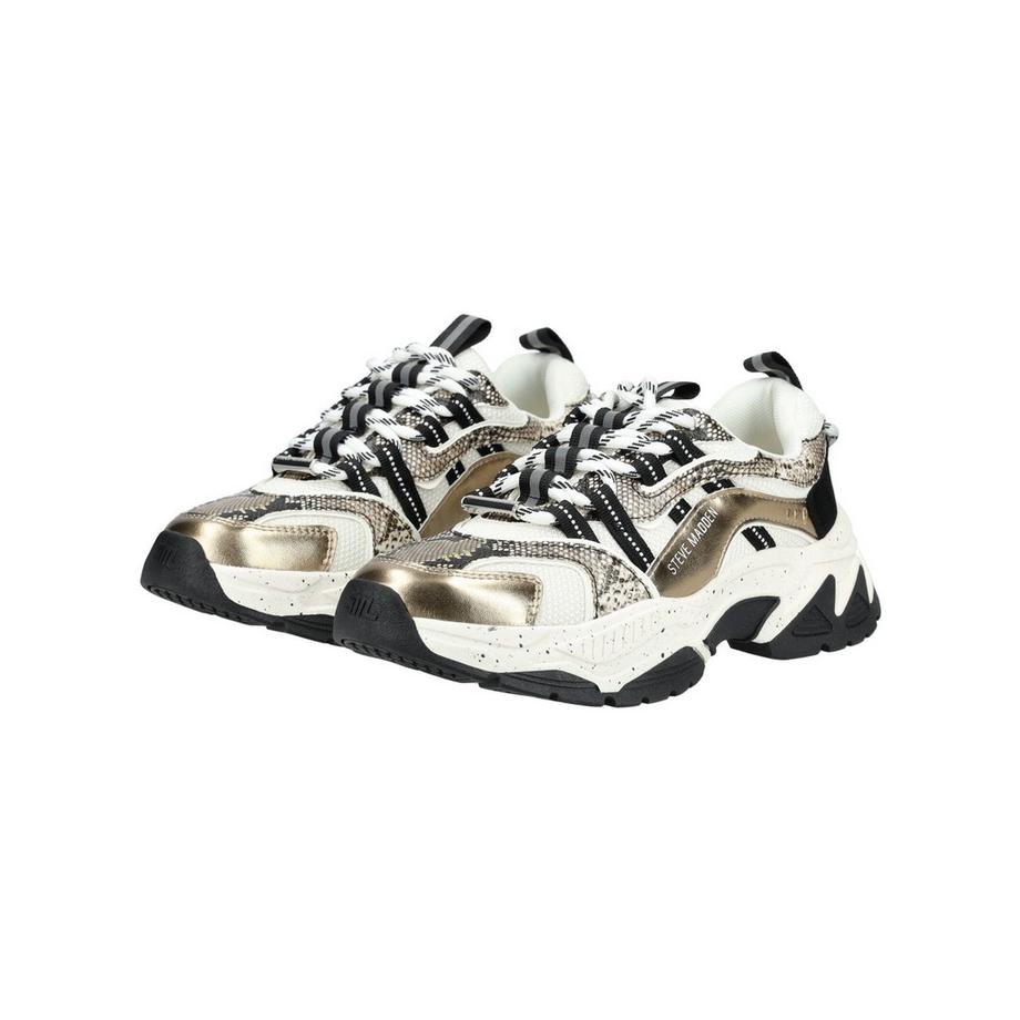 STEVE MADDEN Sneaker mit Schlangenmuster und metallischen Akzenten  
