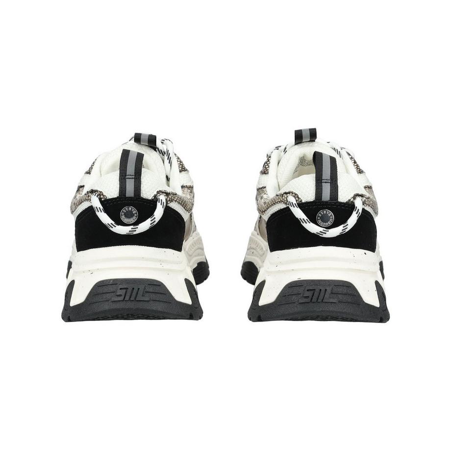 STEVE MADDEN Sneaker mit Schlangenmuster und metallischen Akzenten  