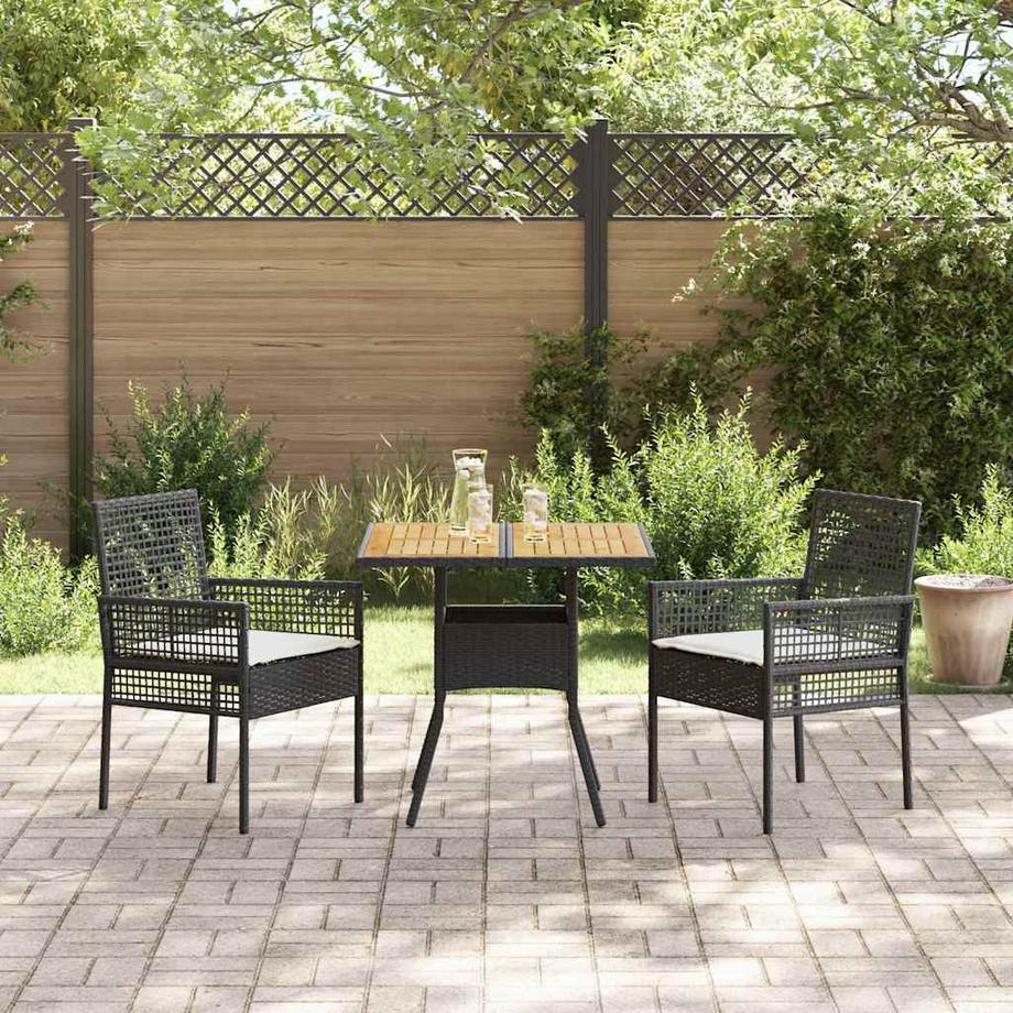VidaXL Garten essgruppe poly-rattan  