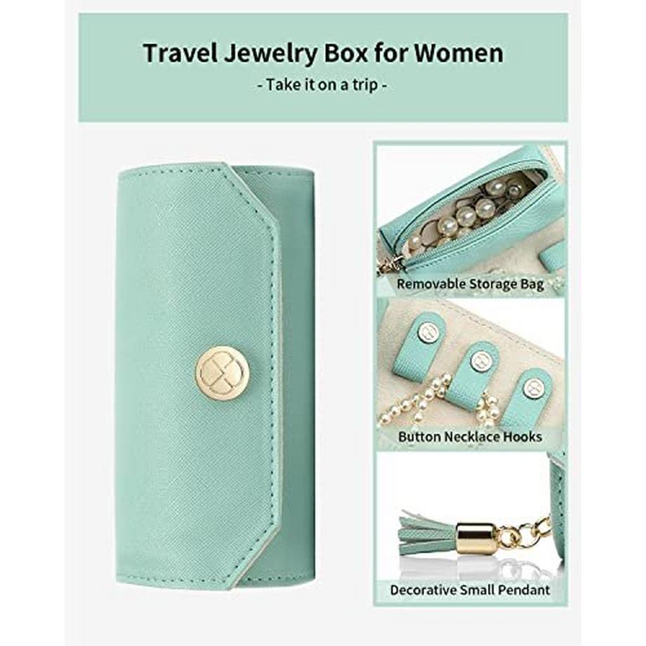 Only-bags.store  Schmuck Organizer Tasche Schmuckrolle Reise 