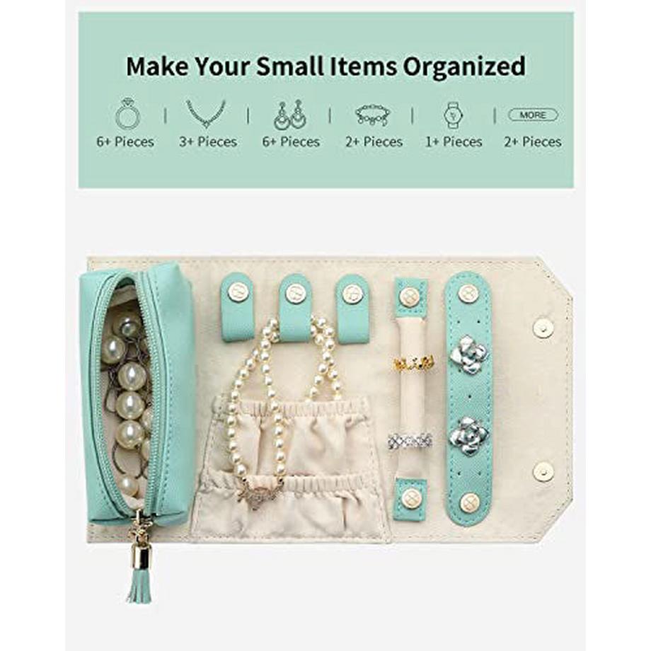 Only-bags.store  Schmuck Organizer Tasche Schmuckrolle Reise 