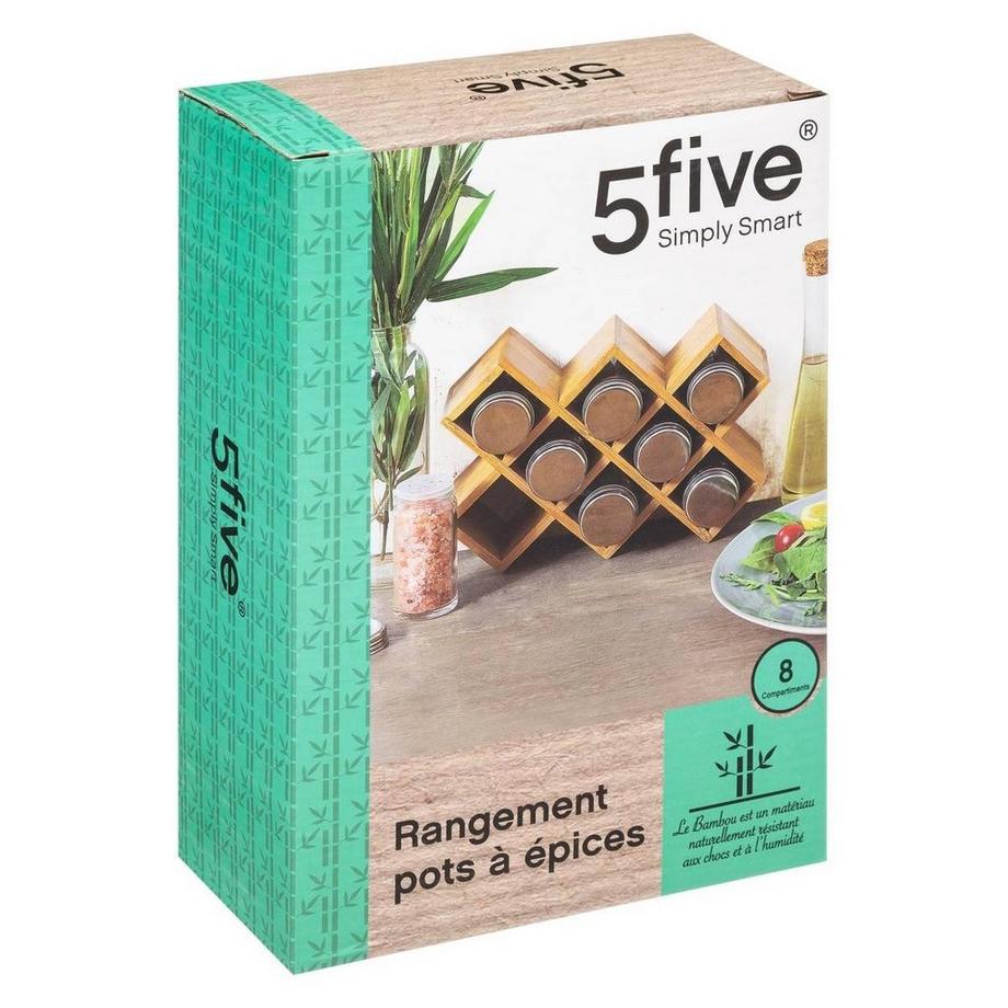 5five Ripiano per spezie - bambù  