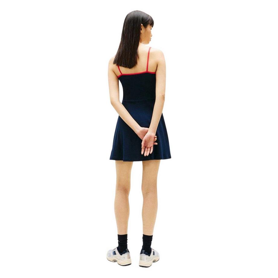 TOMMY JEANS Minikleid mit Kontrastträgern  