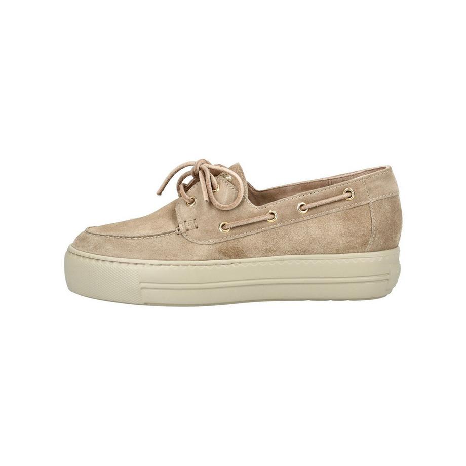 Paul Green Scarpe da barca con plateau blu chiaro  