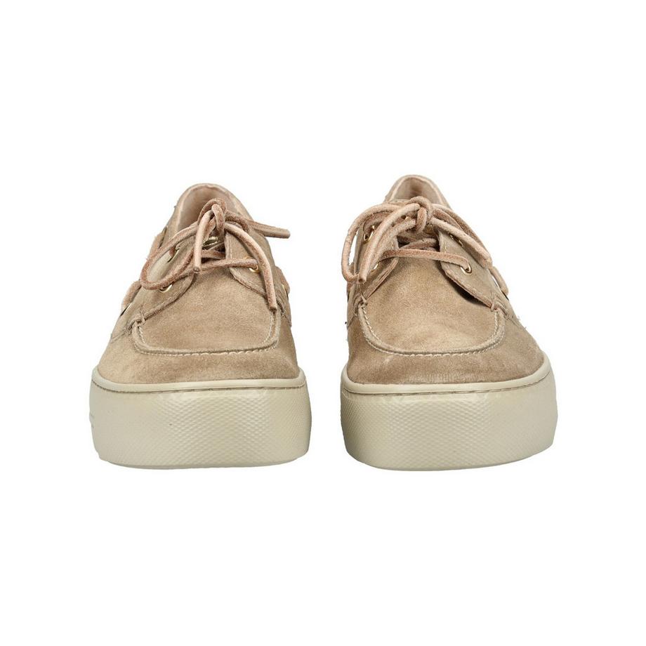 Paul Green Scarpe da barca con plateau blu chiaro  
