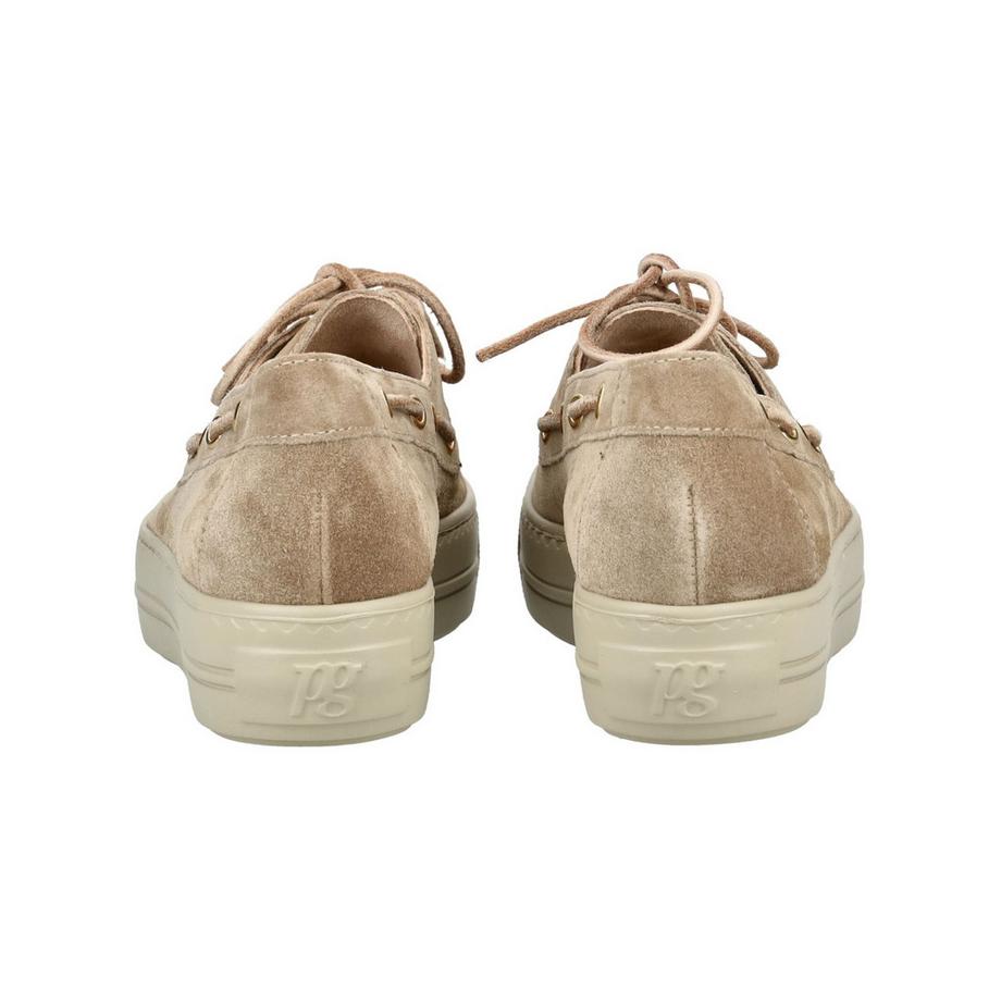 Paul Green Scarpe da barca con plateau blu chiaro  