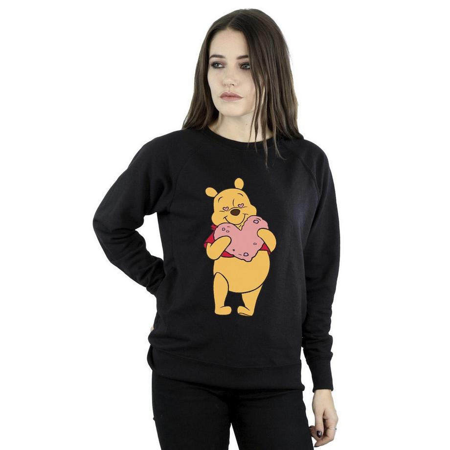 Disney Winnie the Pooh Cuore Grafico Felpa  