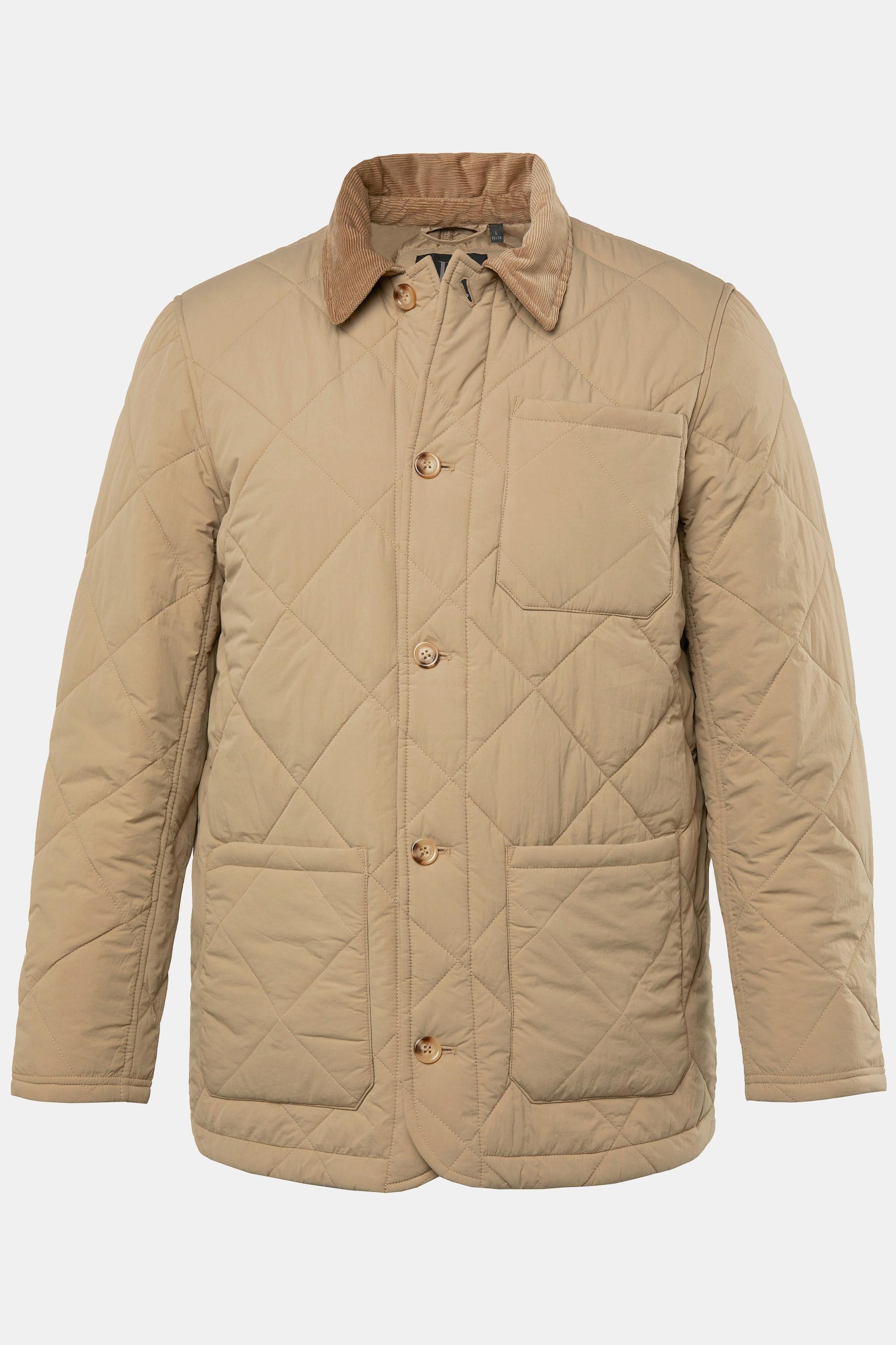 JP1880 Giacca trapuntata Cowboy Collo in velluto a coste  