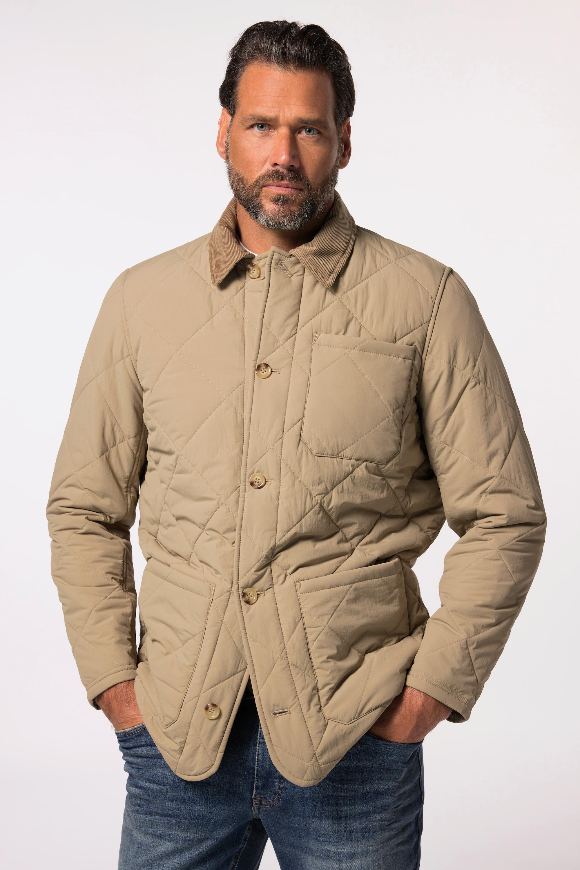 JP1880 Giacca trapuntata Cowboy Collo in velluto a coste  