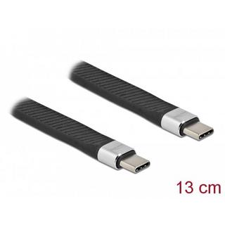 DeLock  86939 câble USB 0,13 m USB 3.2 Gen 2 (3.1 Gen 2) USB C Noir 