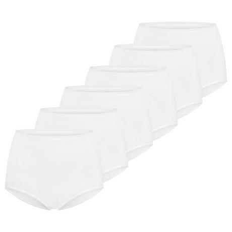 Schiesser 6er Pack Organic Cotton Maxi Slip  