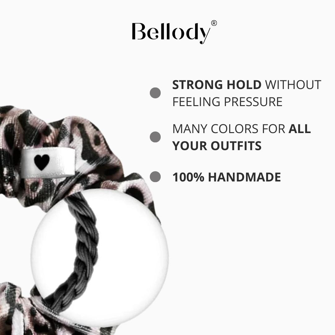 Bellody  Samt-Scrunchie Leopard 
