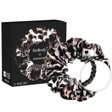Samt-Scrunchie Leopard