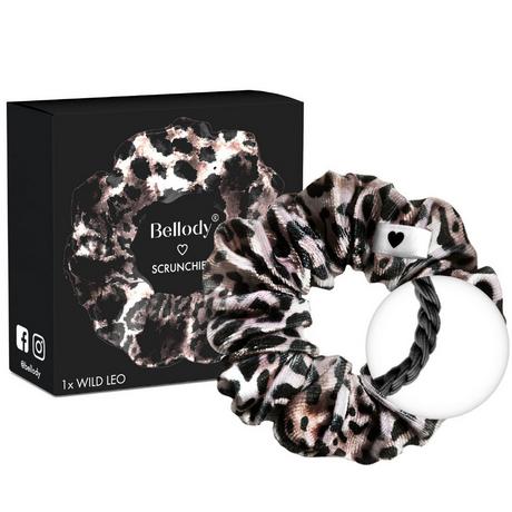 Bellody  Samt-Scrunchie Leopard 