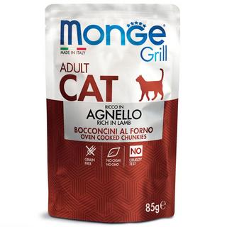 Monge  Cat grill Lamm - Multipack 