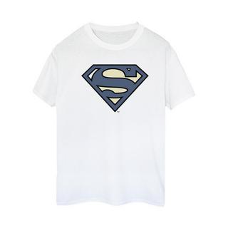DC COMICS  Superman Indigo Blue Logo TShirt 