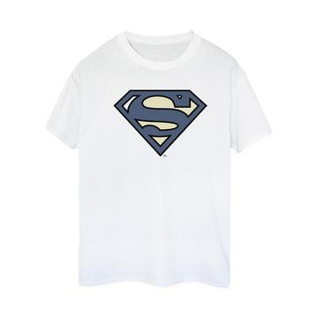 Superman Indigo Blue Logo TShirt