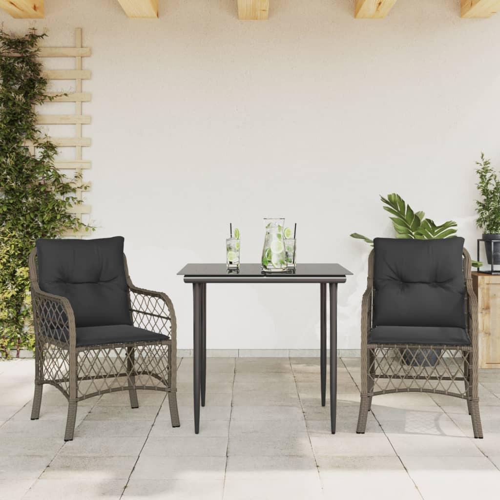 VidaXL Bistro set poly-rattan  