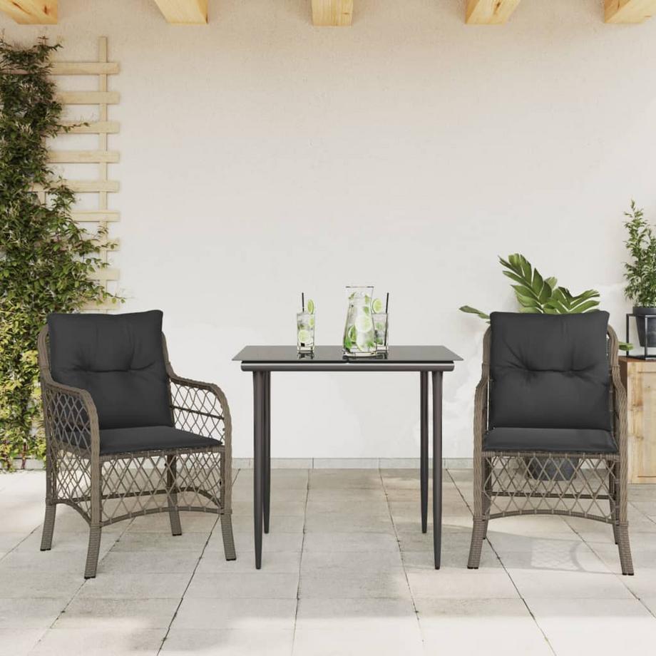 VidaXL Bistro set poly-rattan  
