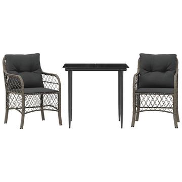 Bistro set poly-rattan
