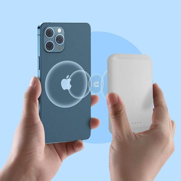 Avizar  Powerbank MagSafe 5000mAh Blanc 