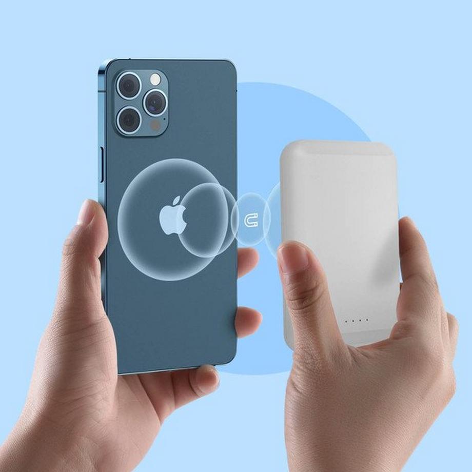 Avizar  MagSafe Powerbank 5000mAh Weiß 