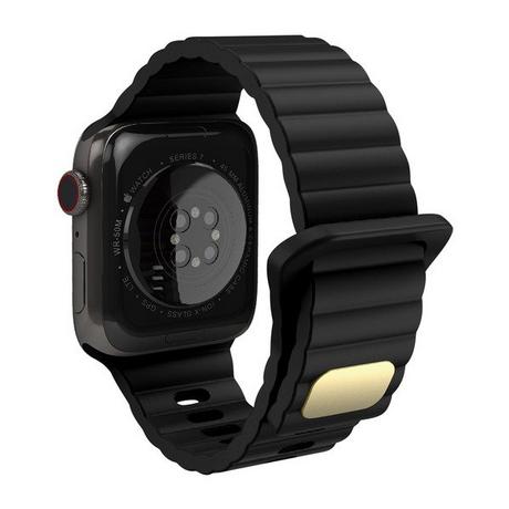 Avizar  Apple Watch 38 - 41mm Armband Schwarz 