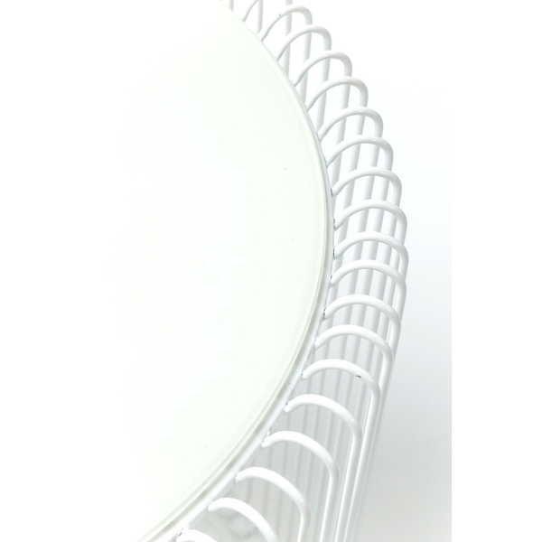 KARE Design Beistelltisch Wire White (2/Set)  