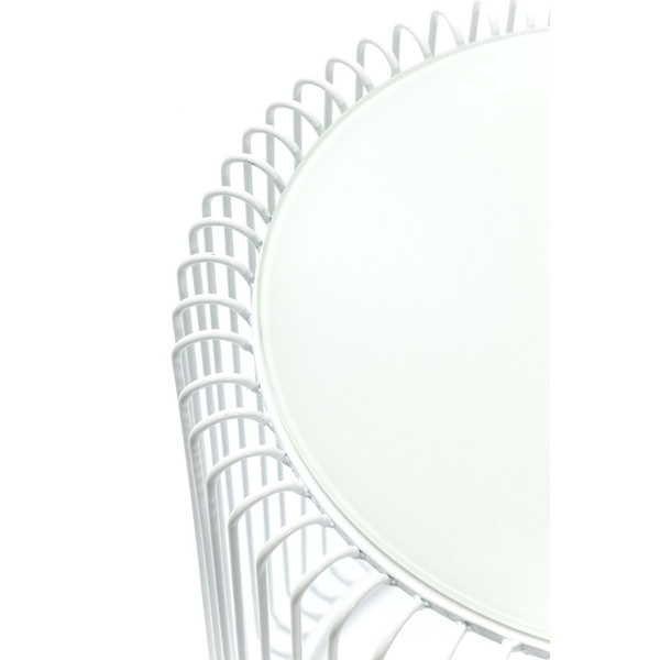 KARE Design Beistelltisch Wire White (2/Set)  