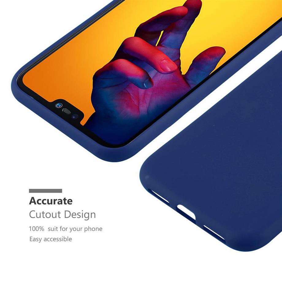 Cadorabo  Housse compatible avec Huawei P20 LITE 2018 / NOVA 3E - Coque de protection en silicone TPU flexible 