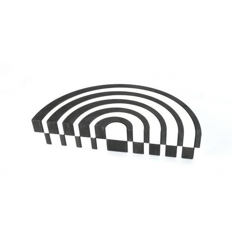 Bajo  Regenbogen/weiss gross 