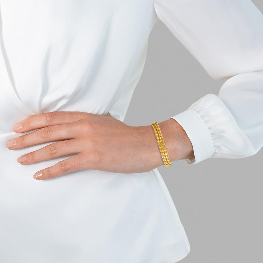 Yokoamii  Armband Edelstahl gelbgold 