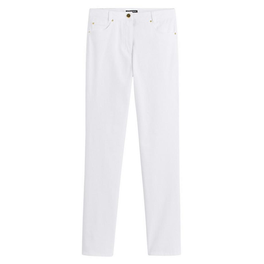 La Redoute Collections Gerade Five-Pocket Baumwoll Stretch Hose  