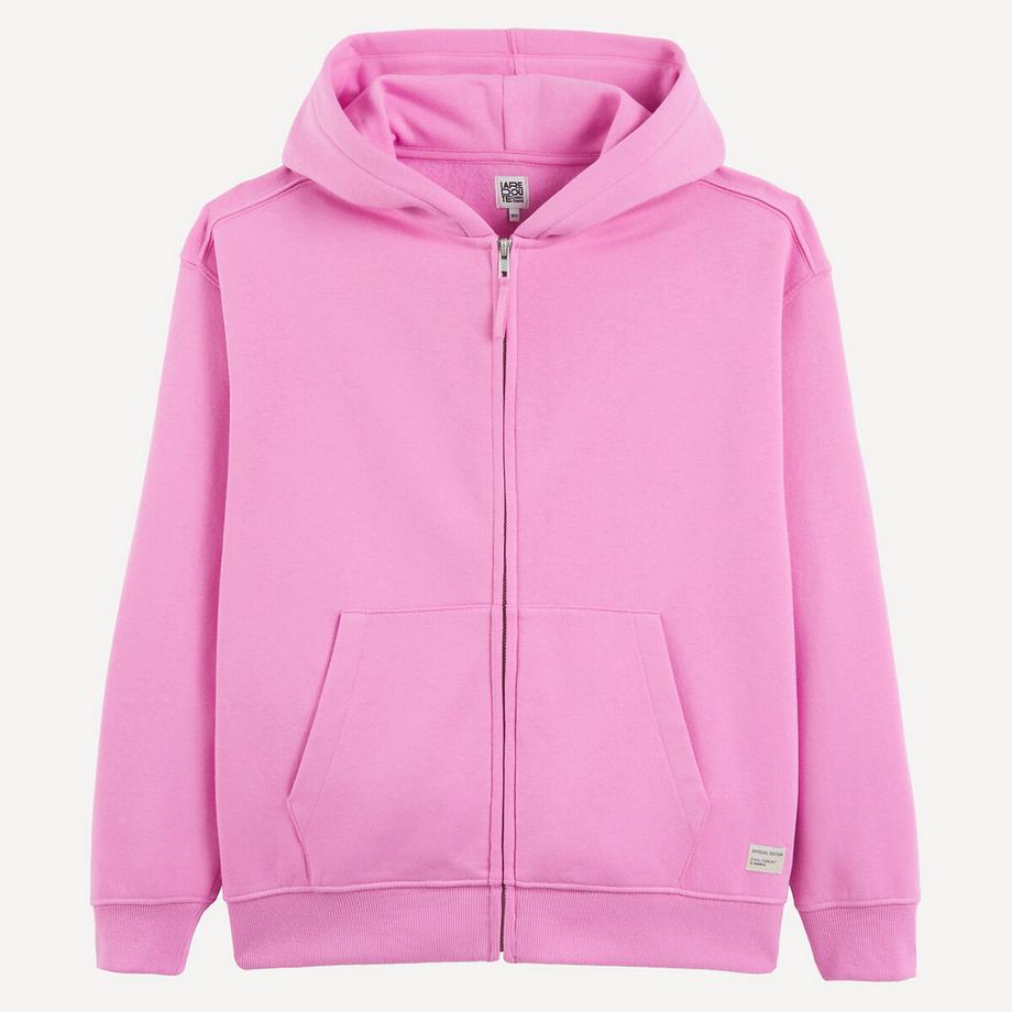 Sweat zippé à capuche