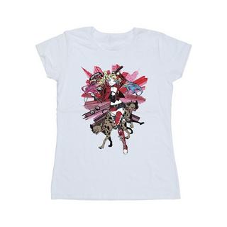 DC COMICS Harley Quinn T-Shirt Stampa Grafica  