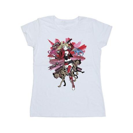 DC COMICS Harley Quinn T-Shirt Stampa Grafica  