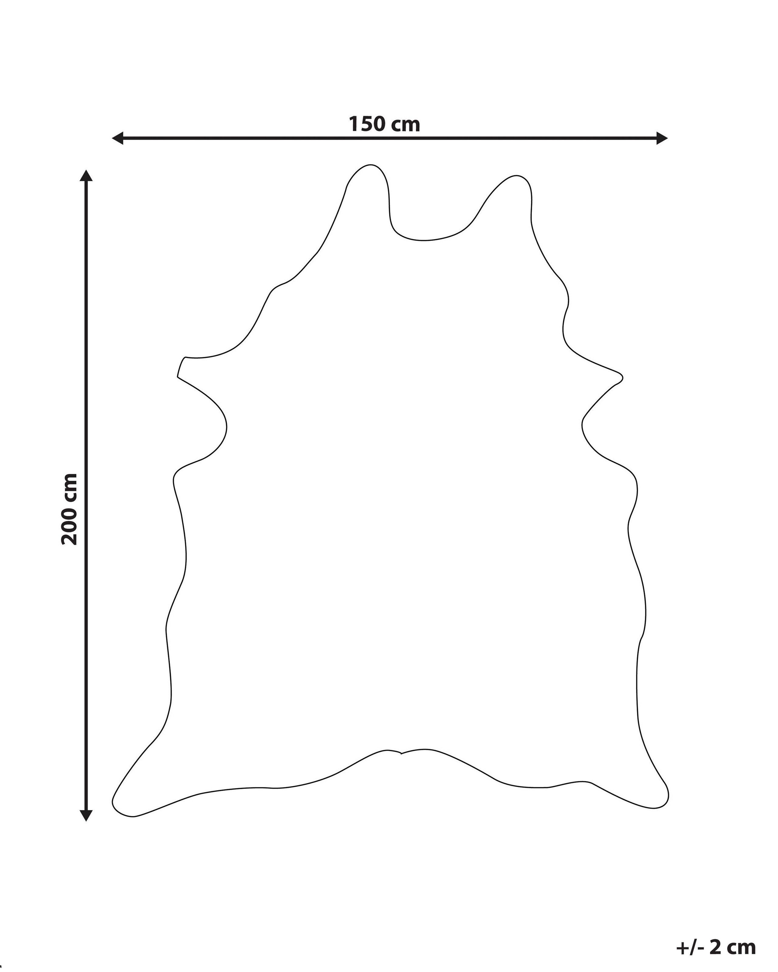 Beliani Teppich aus Polyester Rustikal BOGONG  