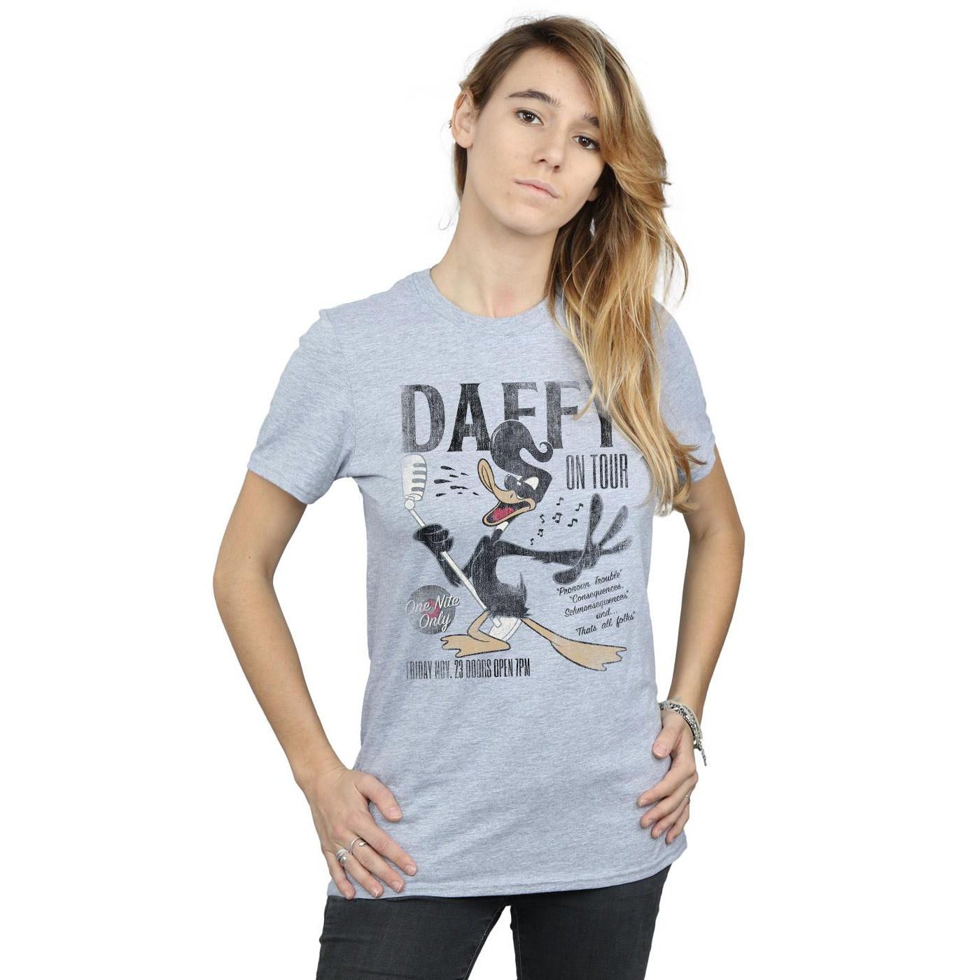 LOONEY TUNES Daffy Duck On Tour T-Shirt  