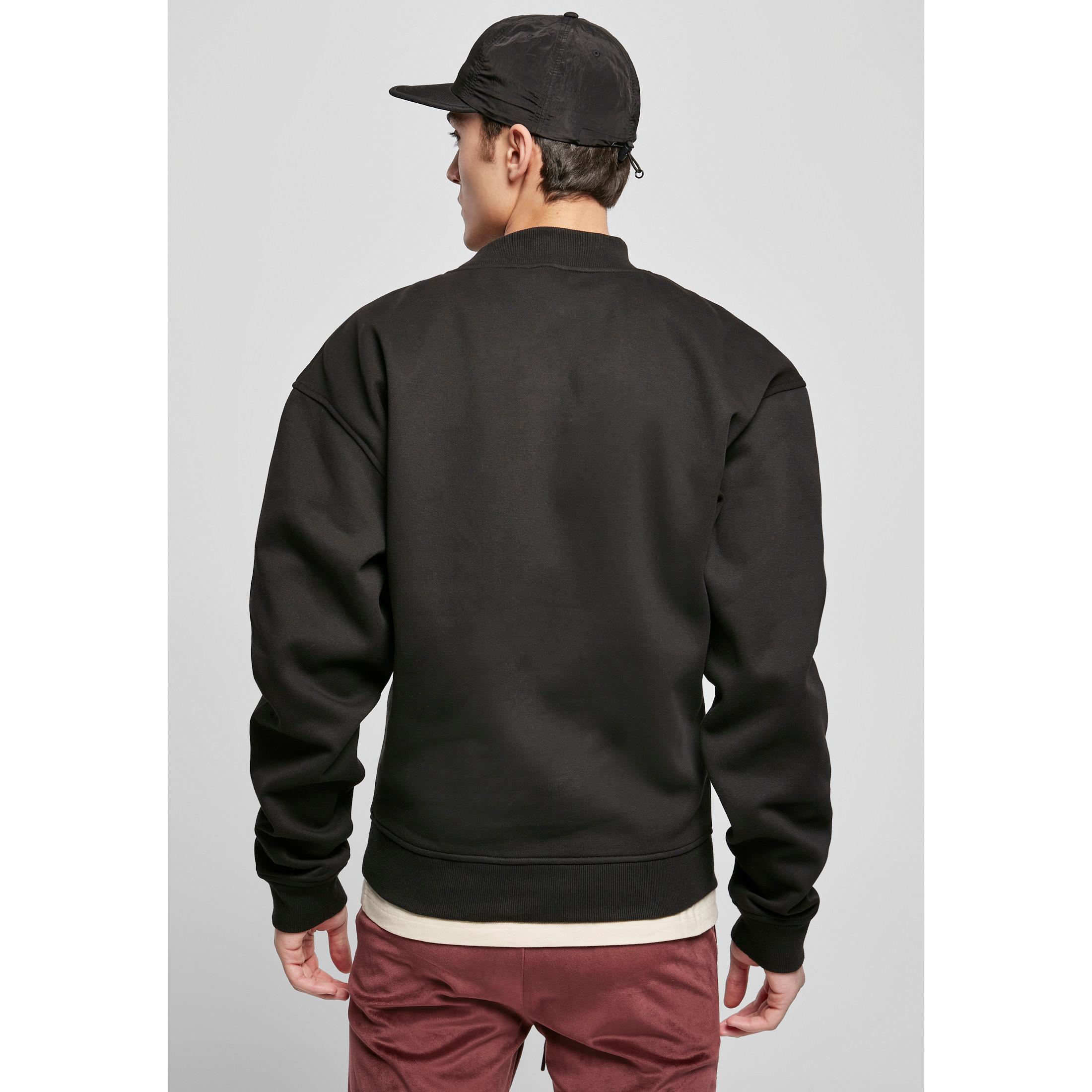 URBAN CLASSICS Mock Neck Crew Sweatshirt  