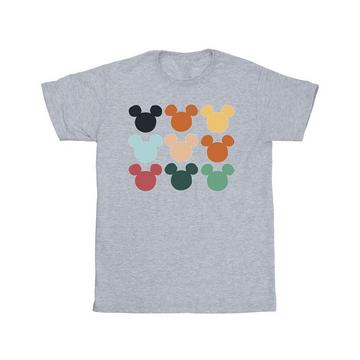 Mickey Mouse Heads Square TShirt
