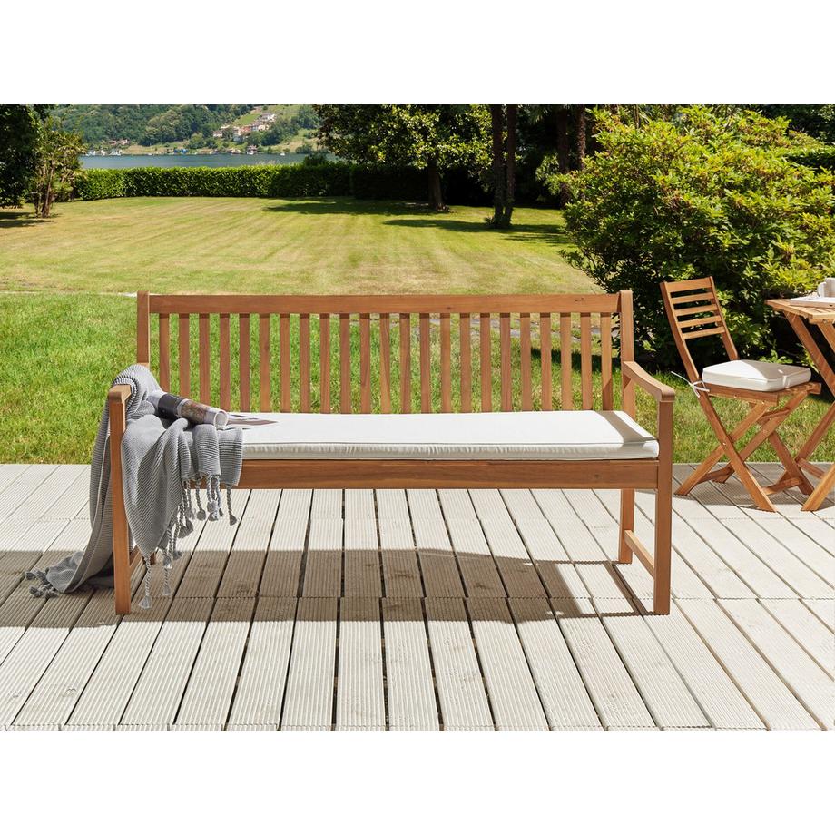 Beliani Bankauflage aus Polyester Skandinavisch VIVARA  